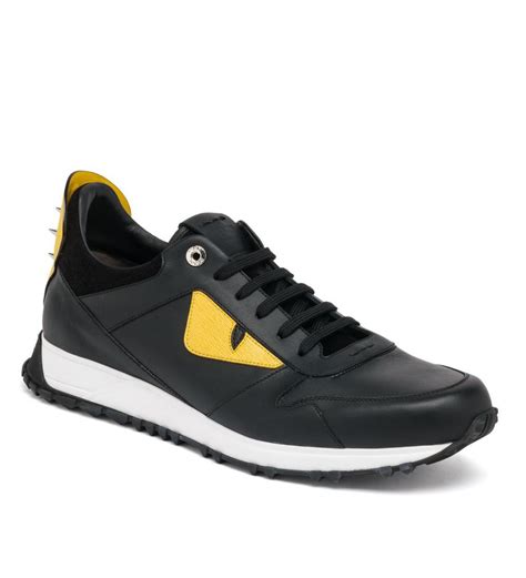 tenis fendi negro con amarillo|Fila: Tenis Deportivo Afar 2 Hombre .